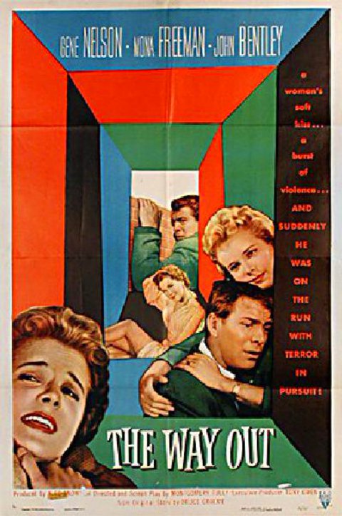 The Way Out Original 1956 U.S. One Sheet Movie Poster - Posteritati ...
