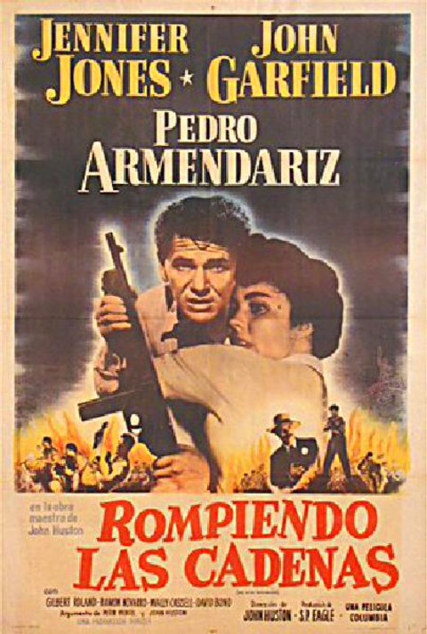 We Were Strangers Original 1949 Argentine Movie Poster