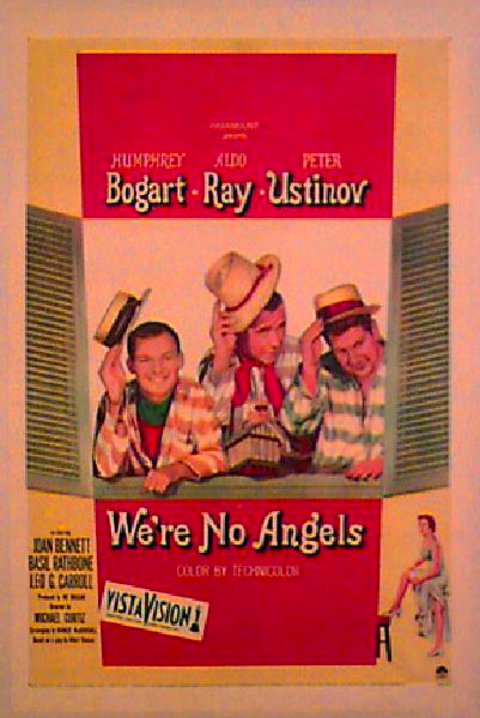 We're No Angels Original 1955 U.S. One Sheet Movie Poster