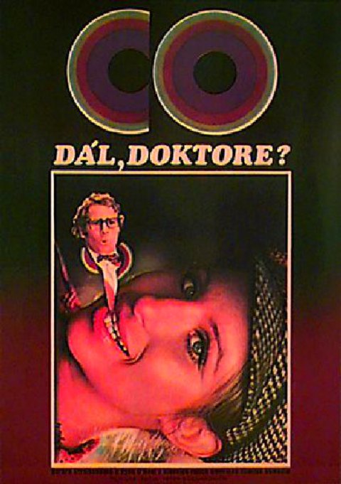 What's Up, Doc? Original 1982 Czech A1 Movie Poster