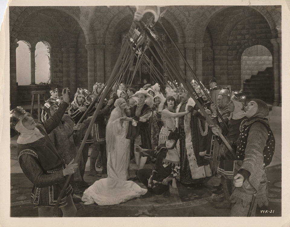 When Knights Were Cold Original 1923 U.S. Silver Gelatin Single-Weight Photo