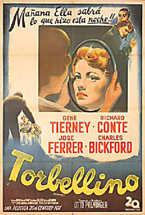 Whirlpool Original 1949 Argentine Movie Poster