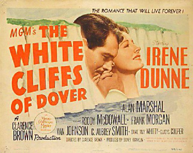 The White Cliffs of Dover Original 1944 U.S. Title Card Posteritati