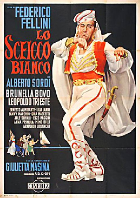 The White Sheik Original R1961 Italian Quattro Foglio Movie Poster