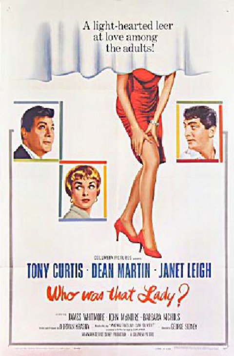 Who Was That Lady? Original 1960 U.S. One Sheet Movie Poster