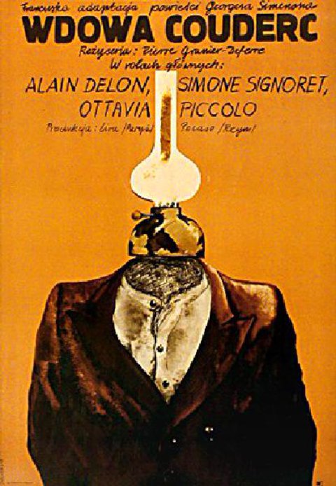The Widow Couderc Original 1971 Polish A1 Movie Poster