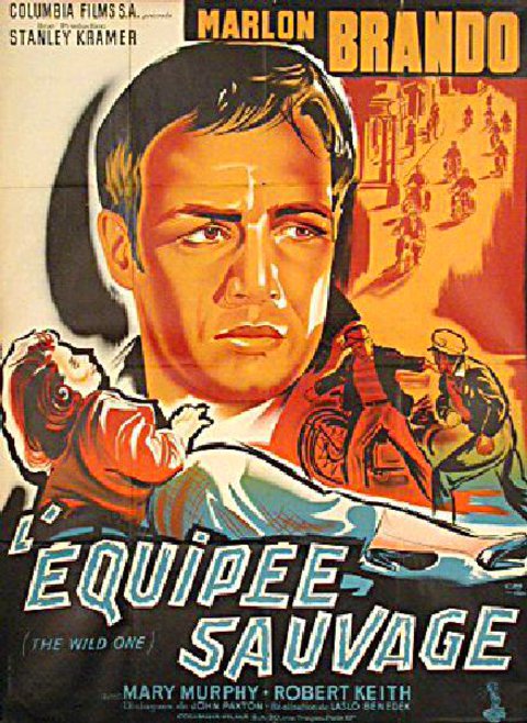 The Wild One Original R1960s French Grande Movie Poster