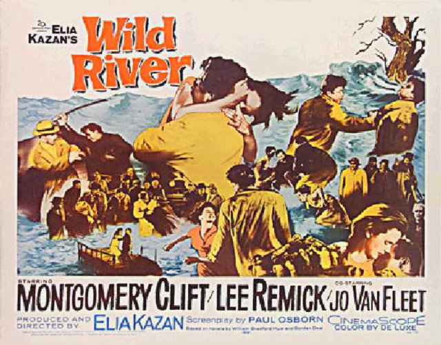 Wild River Original 1960 U.S. Half Sheet Movie Poster