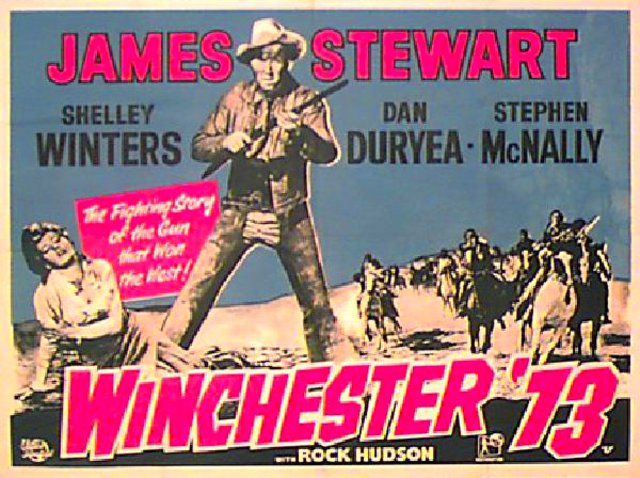 Winchester '73 Original R1960s British Quad Movie Poster