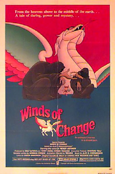 Winds of Change Original 1979 U.S. One Sheet Movie Poster