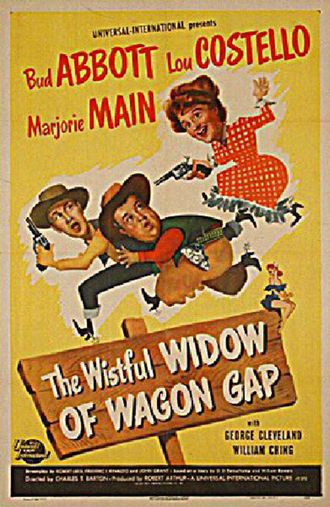 The Wistful Widow of Wagon Gap Original 1947 U.S. One Sheet Movie Poster