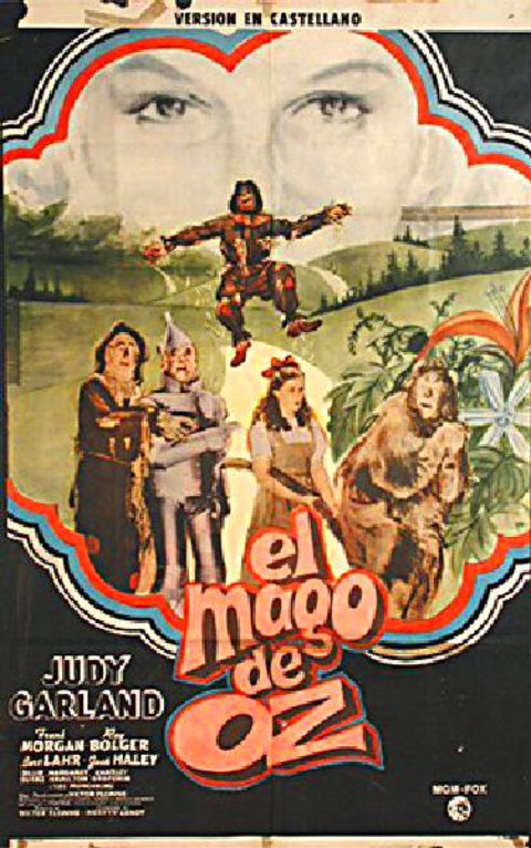 The Wizard of Oz Original R1970s Argentine Movie Poster