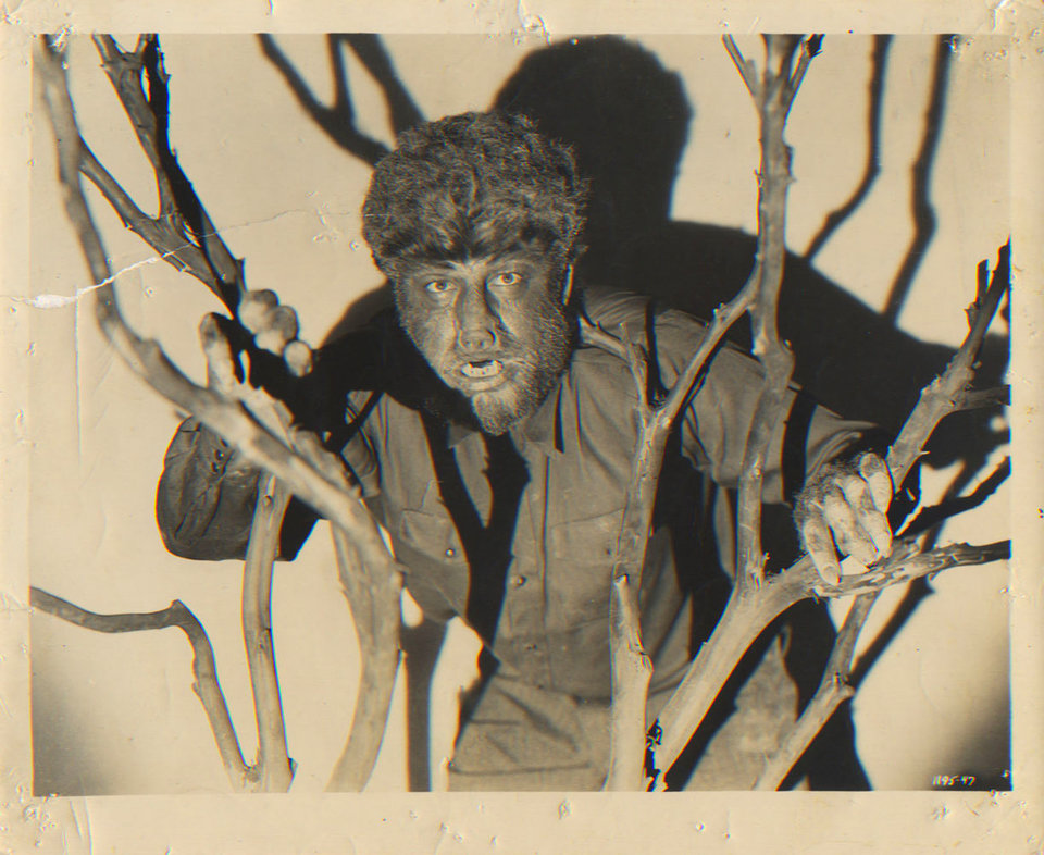 The Wolf Man Original R1950s U.S. Portrait Photo