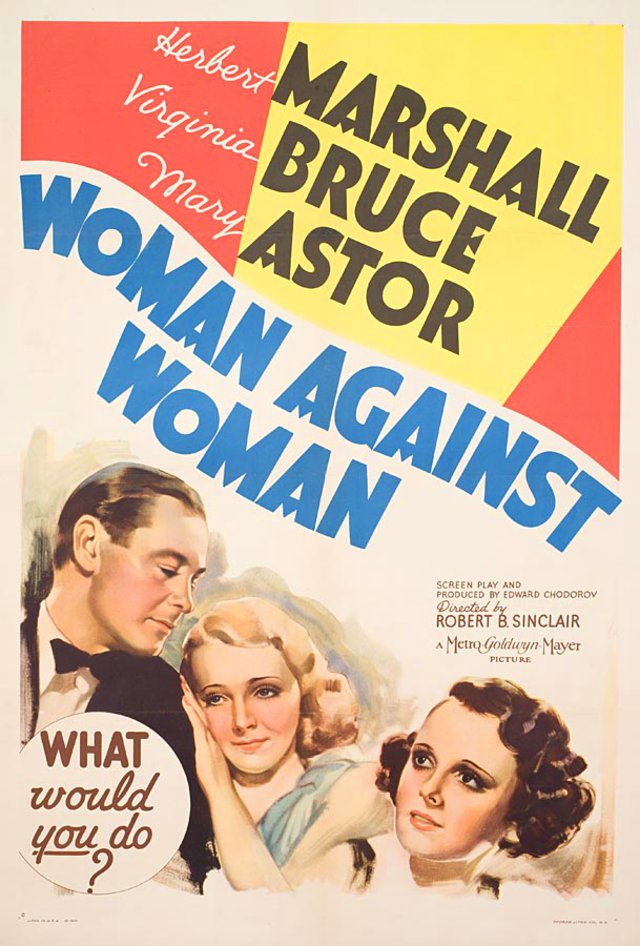 Woman Against Woman Original 1938 U.S. One Sheet Movie Poster