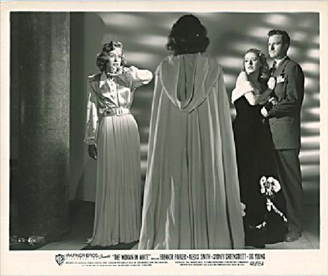 The Woman in White Original 1948 U.S. Silver Gelatin SingleWeight