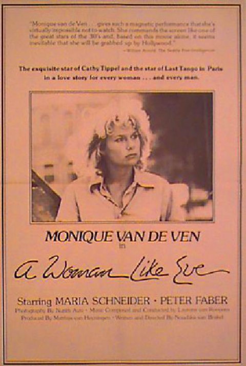 Een vrouw als Eva Original 1970s U.S. One Sheet Movie Poster