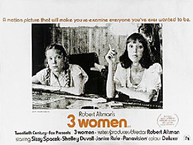 3 Women Original 1977 British Quad Movie Poster