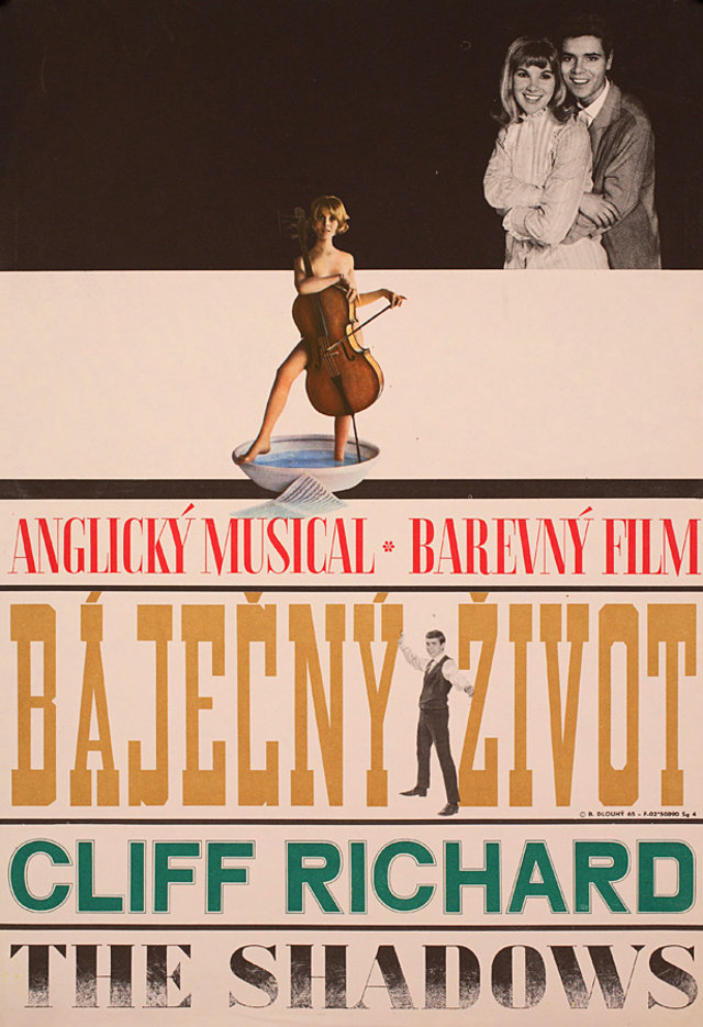 Wonderful Life Original 1966 Czech A3 Movie Poster