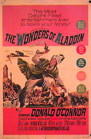 The Wonders of Aladdin (1961) Original Movie Posters - Posteritati