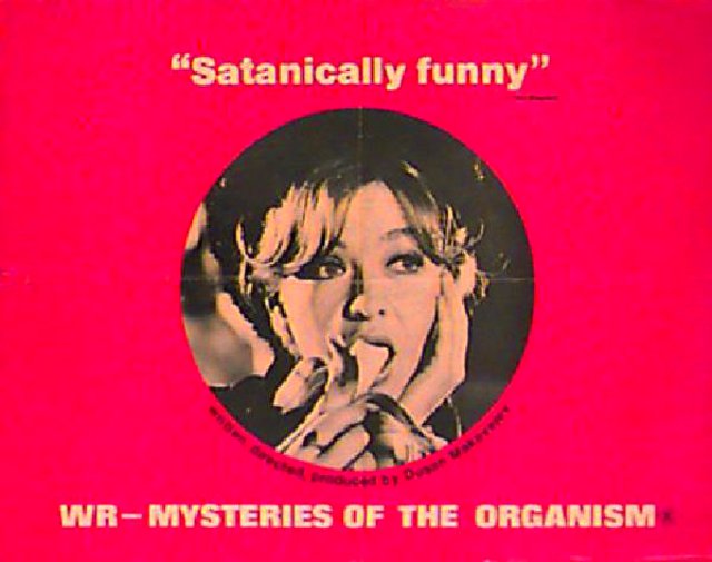 WR: Mysteries of the Organism Original 1971 U.S. Movie Poster