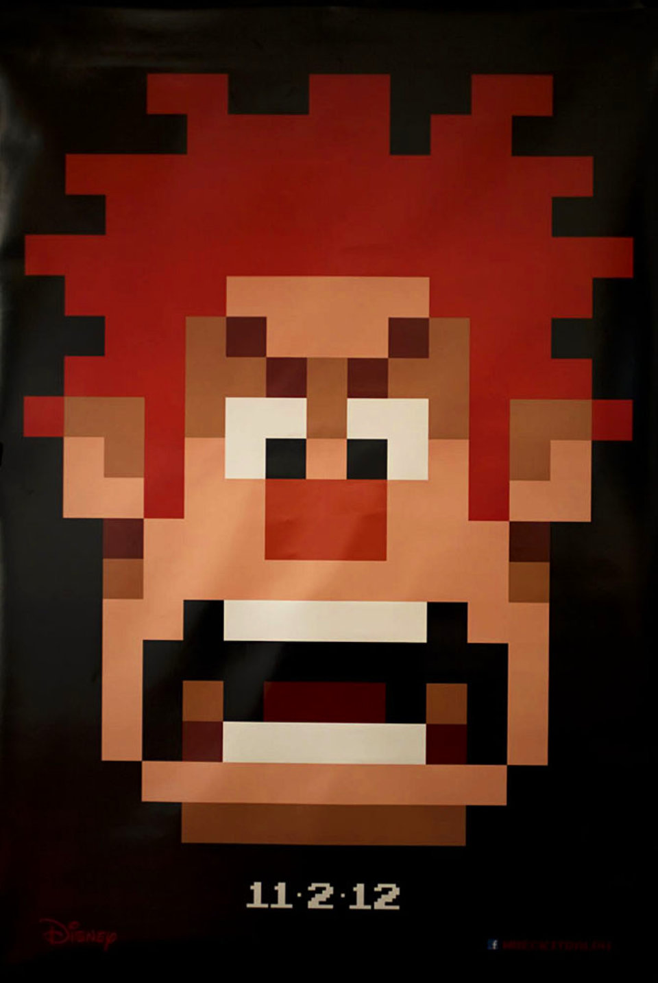 Wreck-It Ralph Original 2012 U.S. One Sheet Movie Poster