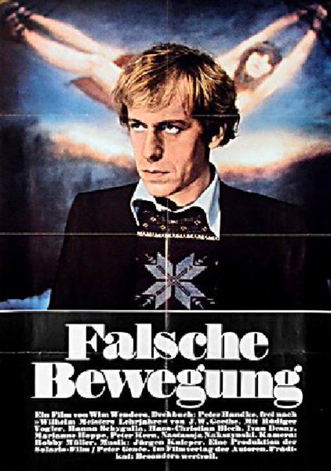 The Wrong Move Original 1975 German A1 Movie Poster