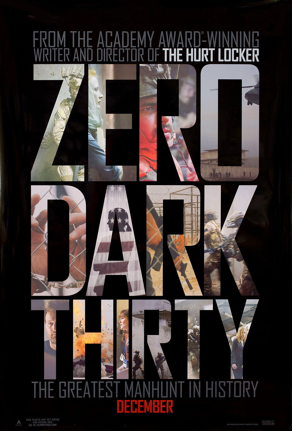 Zero Dark Thirty Original 2012 U.S. One Sheet Movie Poster