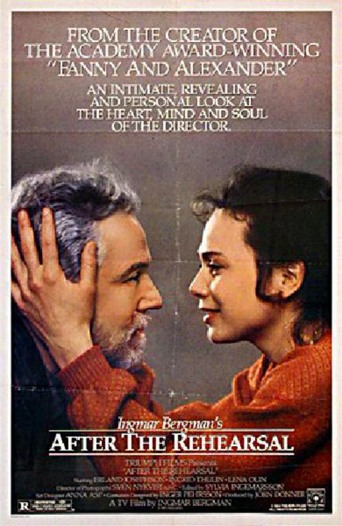 After the Rehearsal Original 1984 U.S. One Sheet Movie Poster