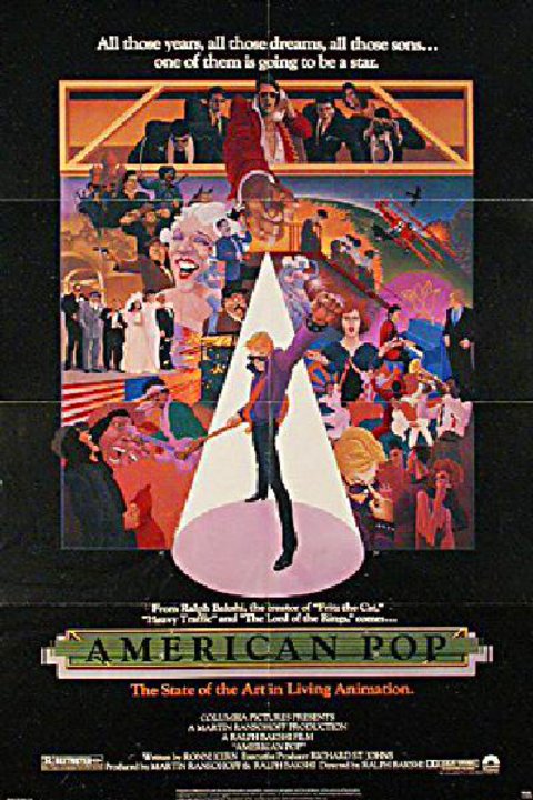 American Pop Original 1981 U.S. One Sheet Movie Poster