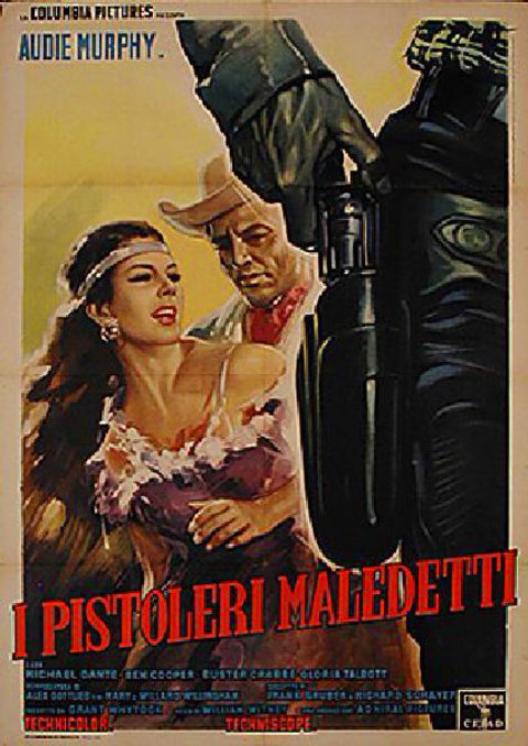 Arizona Raiders 1965 Italian Due Fogli Poster