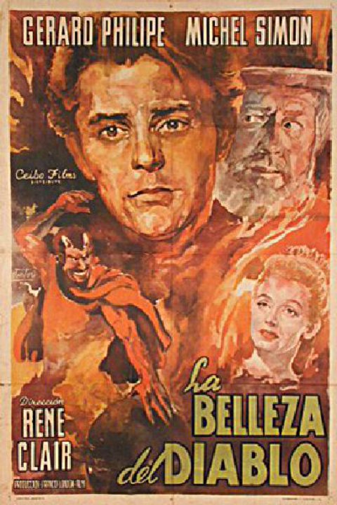 Beauty and the Devil 1950 Argentine Poster
