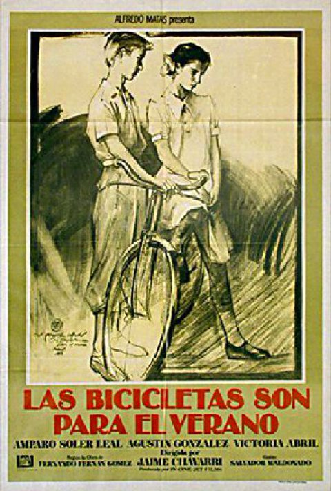 Bicycles Are for the Summer 1984 Argentine Poster