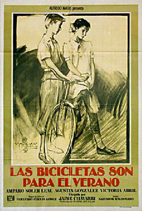 Bicycles Are for the Summer Original 1984 Argentine Movie Poster