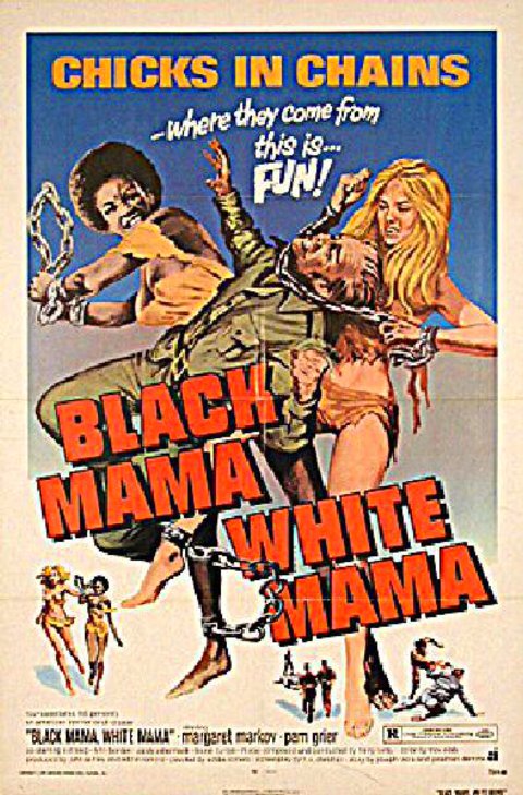 Black Mama, White Mama Original 1972 U.S. One Sheet Movie Poster