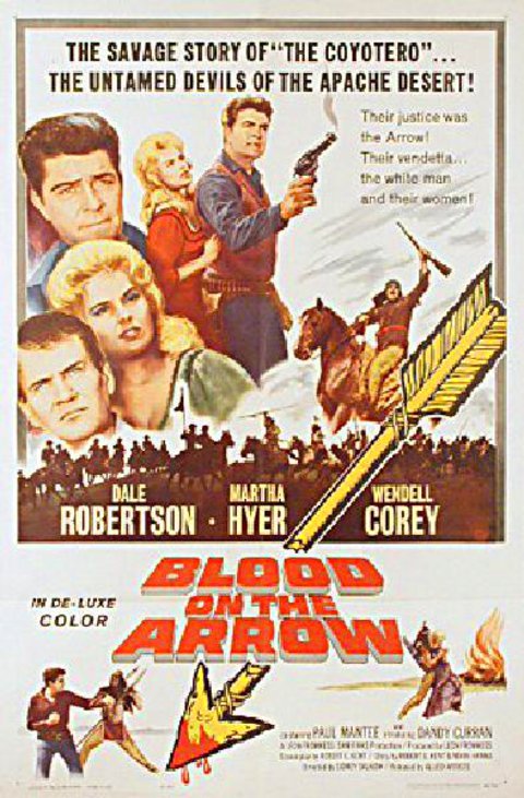 Blood on the Arrow Original 1964 U.S. One Sheet Movie Poster