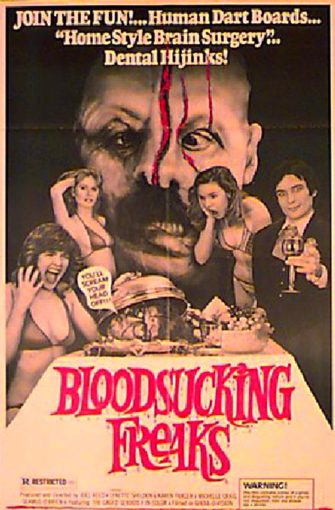 Bloodsucking Freaks Original 1978 U.S. One Sheet Movie Poster