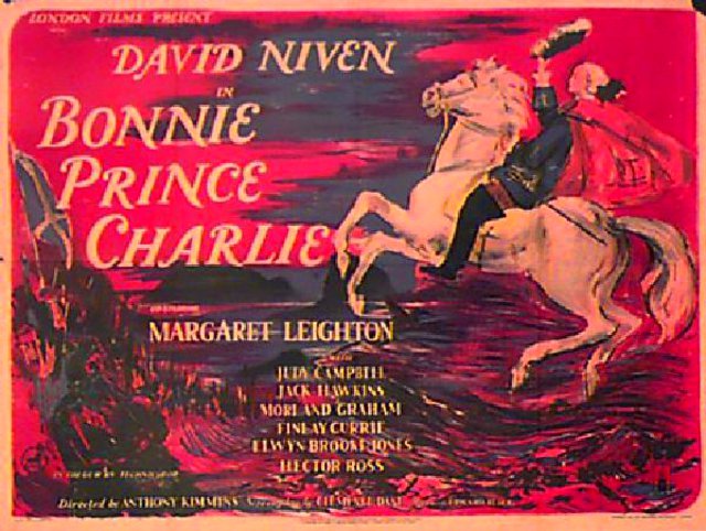 Bonnie Prince Charlie Original 1948 British Quad Movie Poster