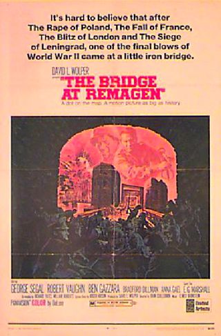 The Bridge at Remagen Original 1969 U.S. One Sheet Movie Poster