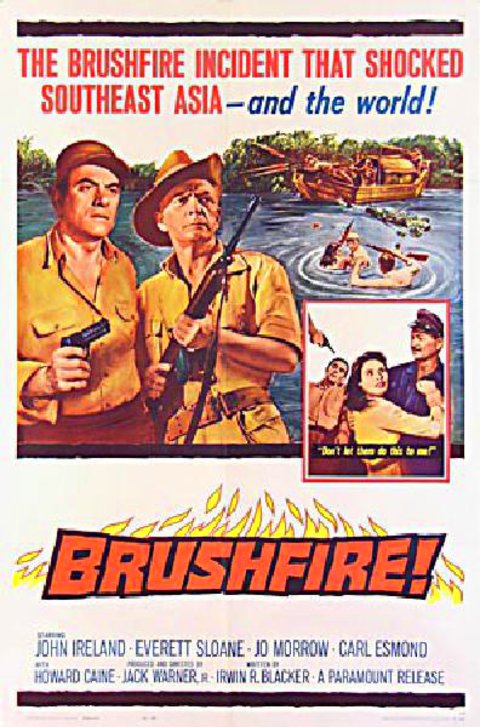 Brushfire Original 1962 U.S. One Sheet Movie Poster