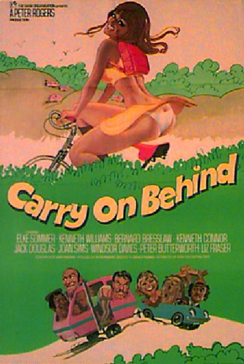 Carry on Behind Original 1975 British One Sheet Movie Poster