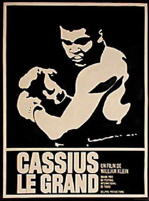 Cassius le grand Original 1964 French Grande Movie Poster