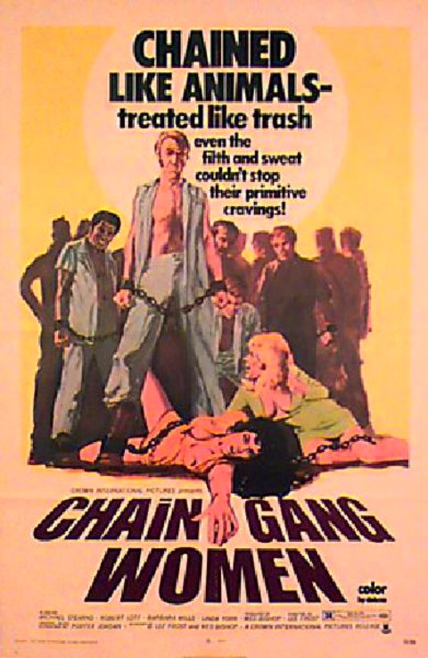 Chain Gang Women Original 1971 U.S. One Sheet Movie Poster