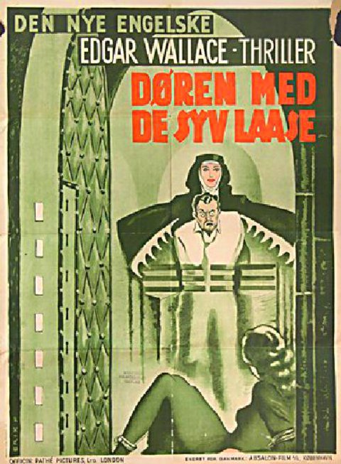 Chamber of Horrors Original 1948 Danish A1 Movie Poster