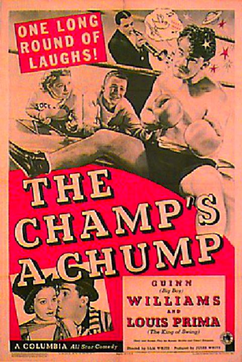 The Champ's a Chump Original 1936 U.S. One Sheet Movie Poster