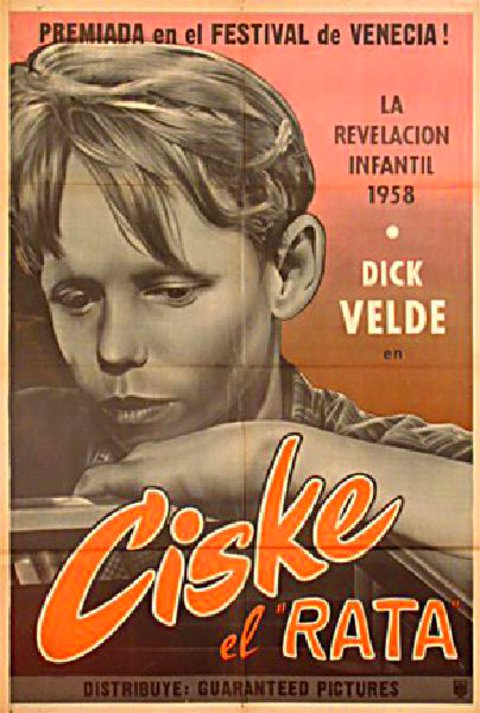 Ciske de Rat Original 1955 Argentine Movie Poster