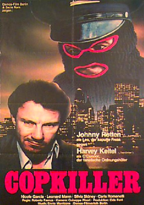 Order of Death Original 1980s German A1 Movie Poster