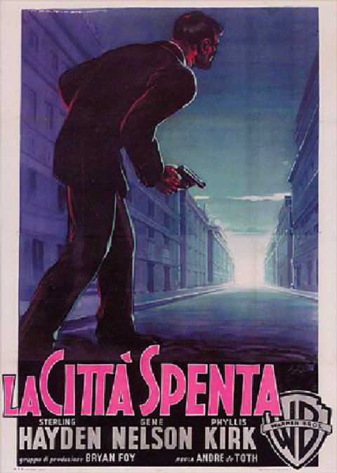 Crime Wave Original 1954 Italian Quattro Foglio Movie Poster