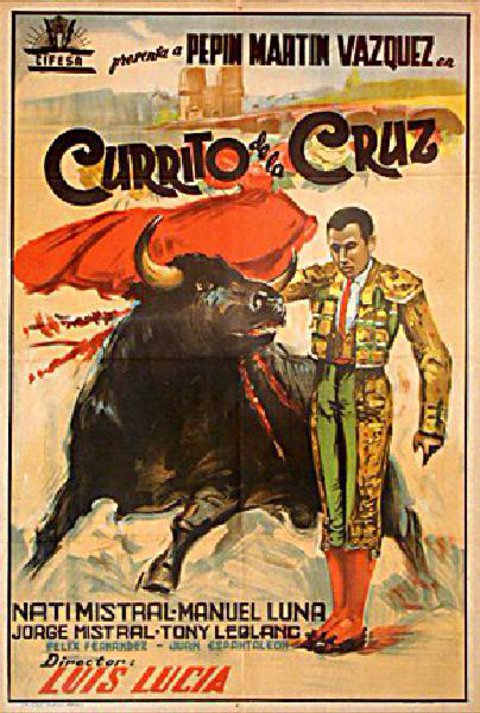 Currito de la Cruz Original 1949 Argentine Movie Poster