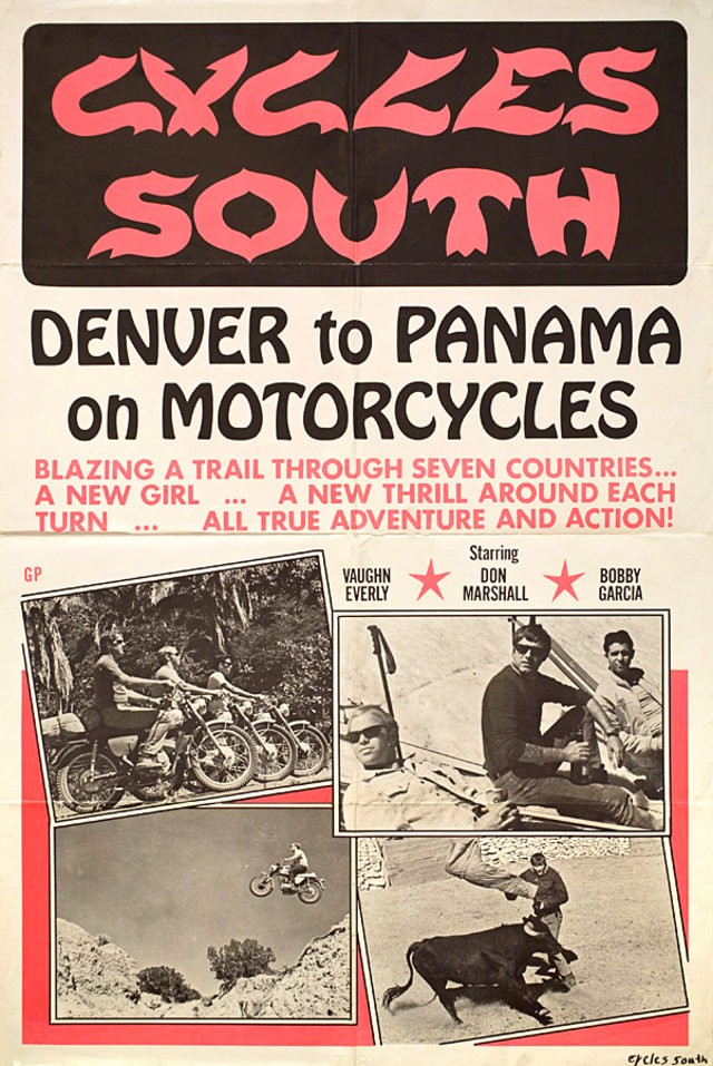Cycles South Original 1970s U.S. One Sheet Movie Poster