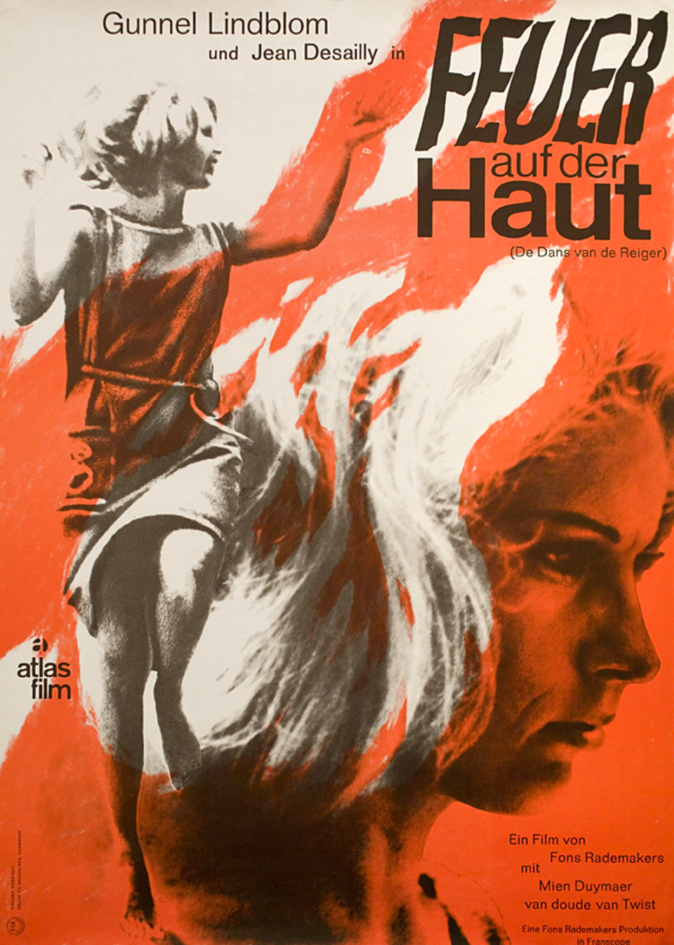 Dance of the Herons Original 1966 German A1 Movie Poster